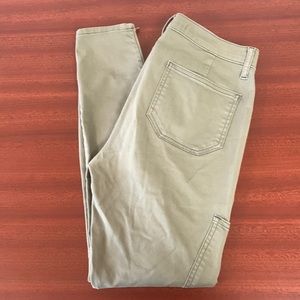 Jbrand khaki green pants
